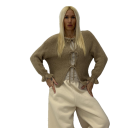 cardigan con fiocchi sul davanti doll